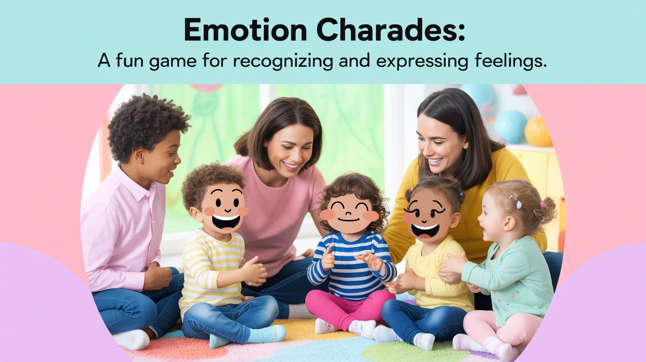 Charada emoțiilor: un joc distractiv pentru a recunoaște și exprima sentimentele
