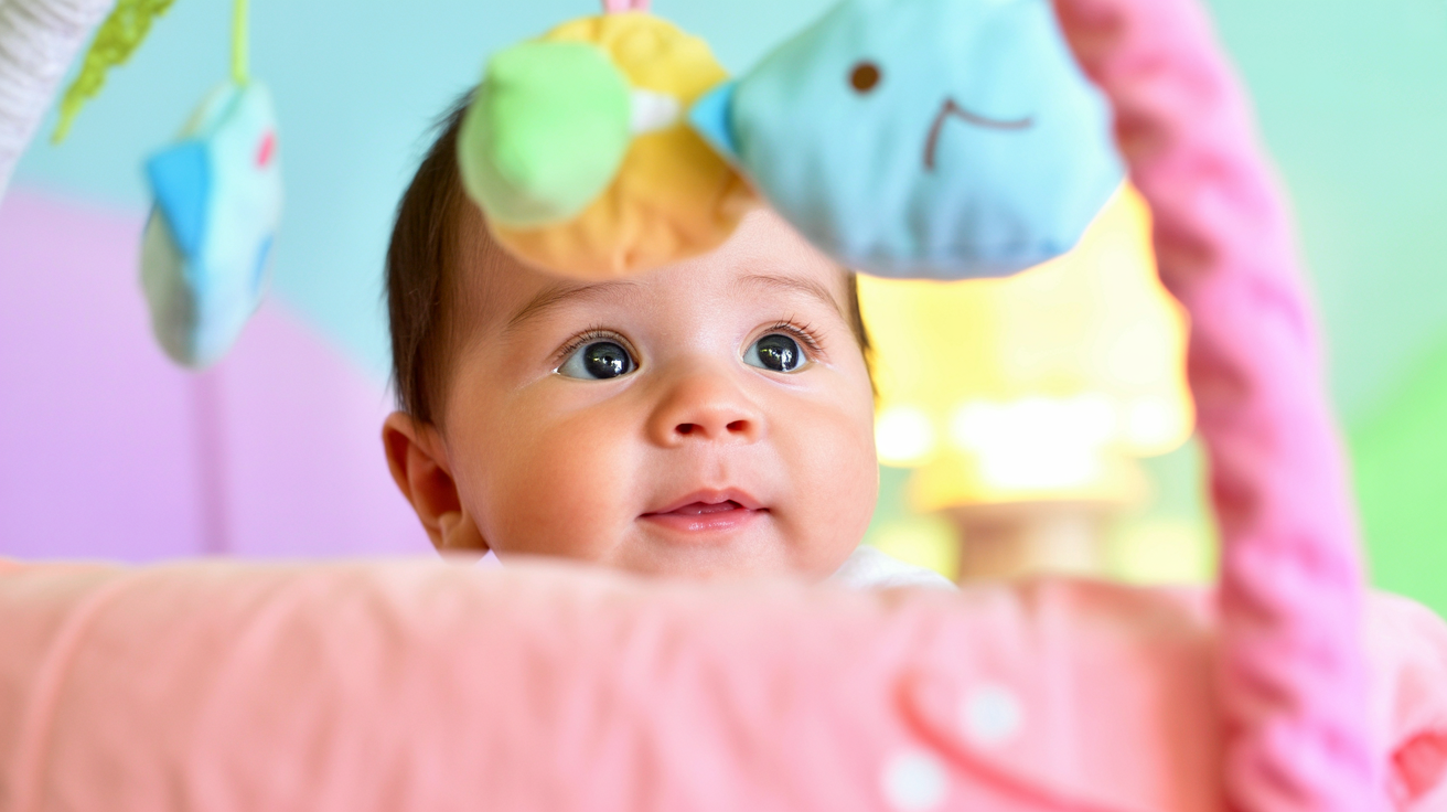 Lumea în culori: Cum se dezvoltă vederea bebelușului tău, pas cu pas