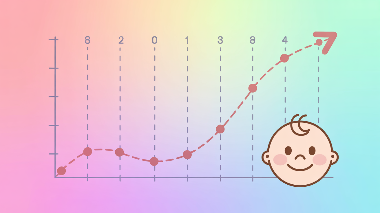 Greutatea și înălțimea bebelușului: Curba de creștere vs. standardele internaționale