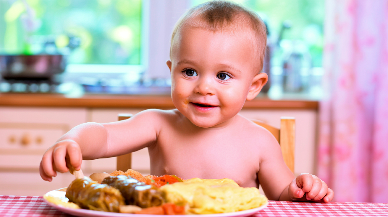 Când ar trebui să se hrănească singur cu mâncăruri românești?
