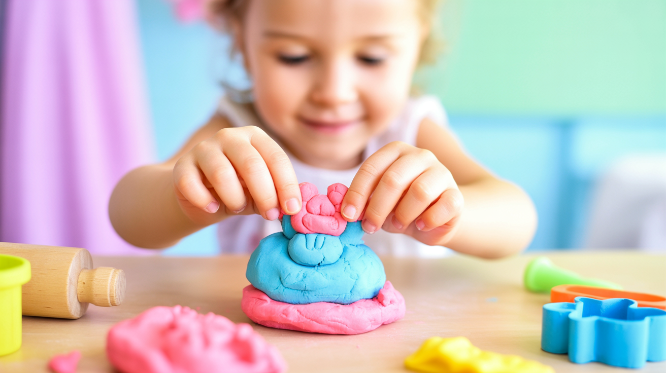 Mânuțe Dibace: 7 Jocuri Creative cu Plastilină Făcută Acasă pentru Motricitatea Fină