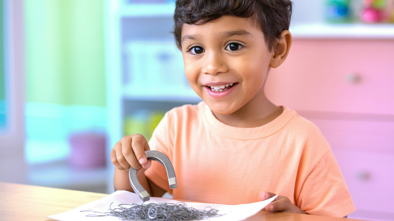 Descoperă magia invizibilă: 9 experimente captivante cu magneți pentru copii