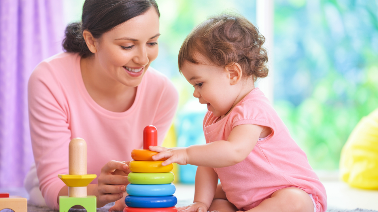 Când să introduci jucăriile de înșiruit și sortare