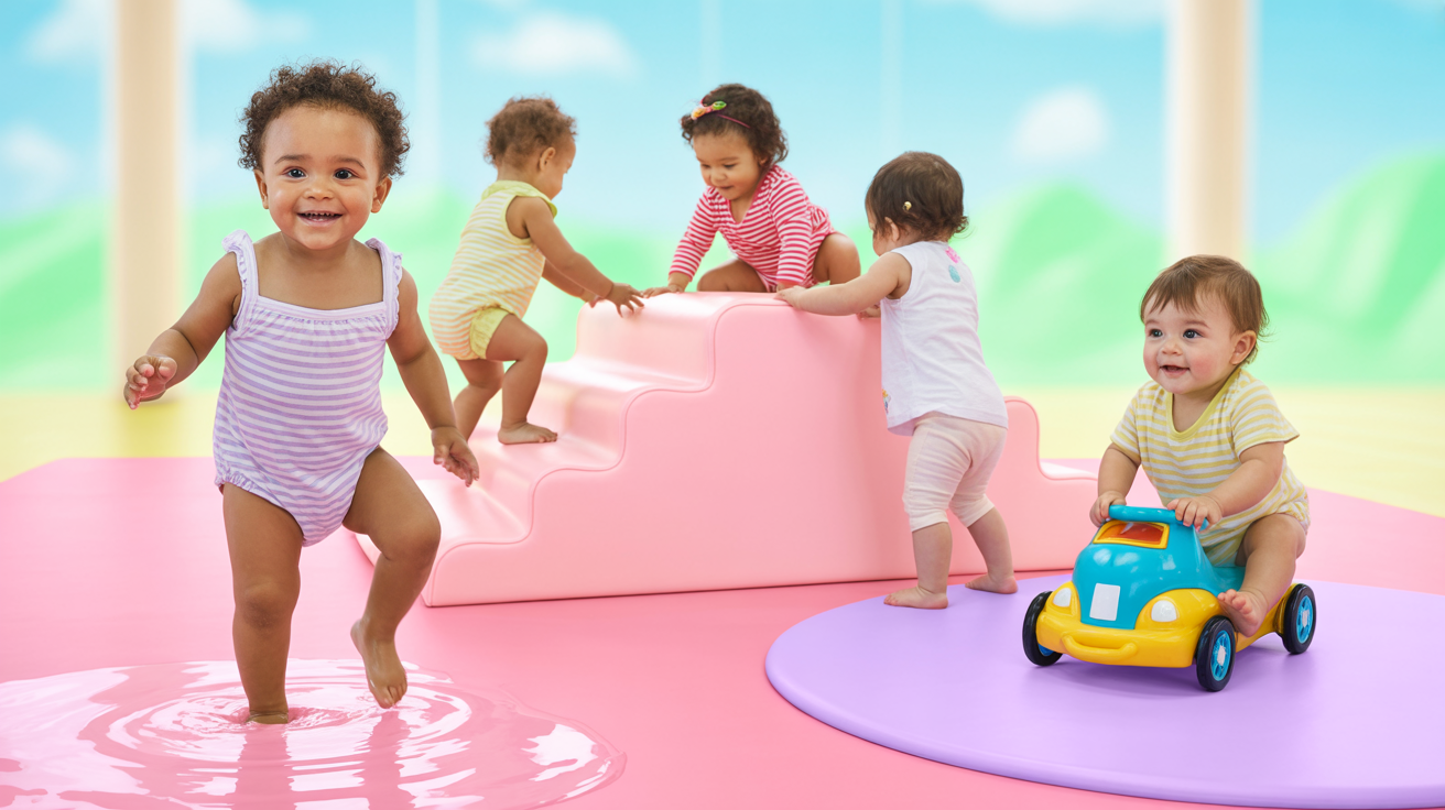 Micii exploratori: activități distractive pentru picioare puternice la toddlerul tău