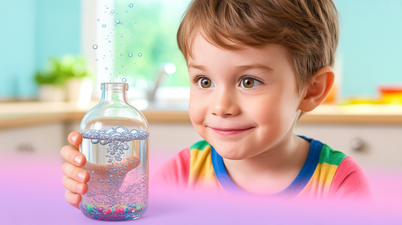 Experimentul „băutura care explodează”: chimia efervescentă explicată pe înțelesul copiilor
