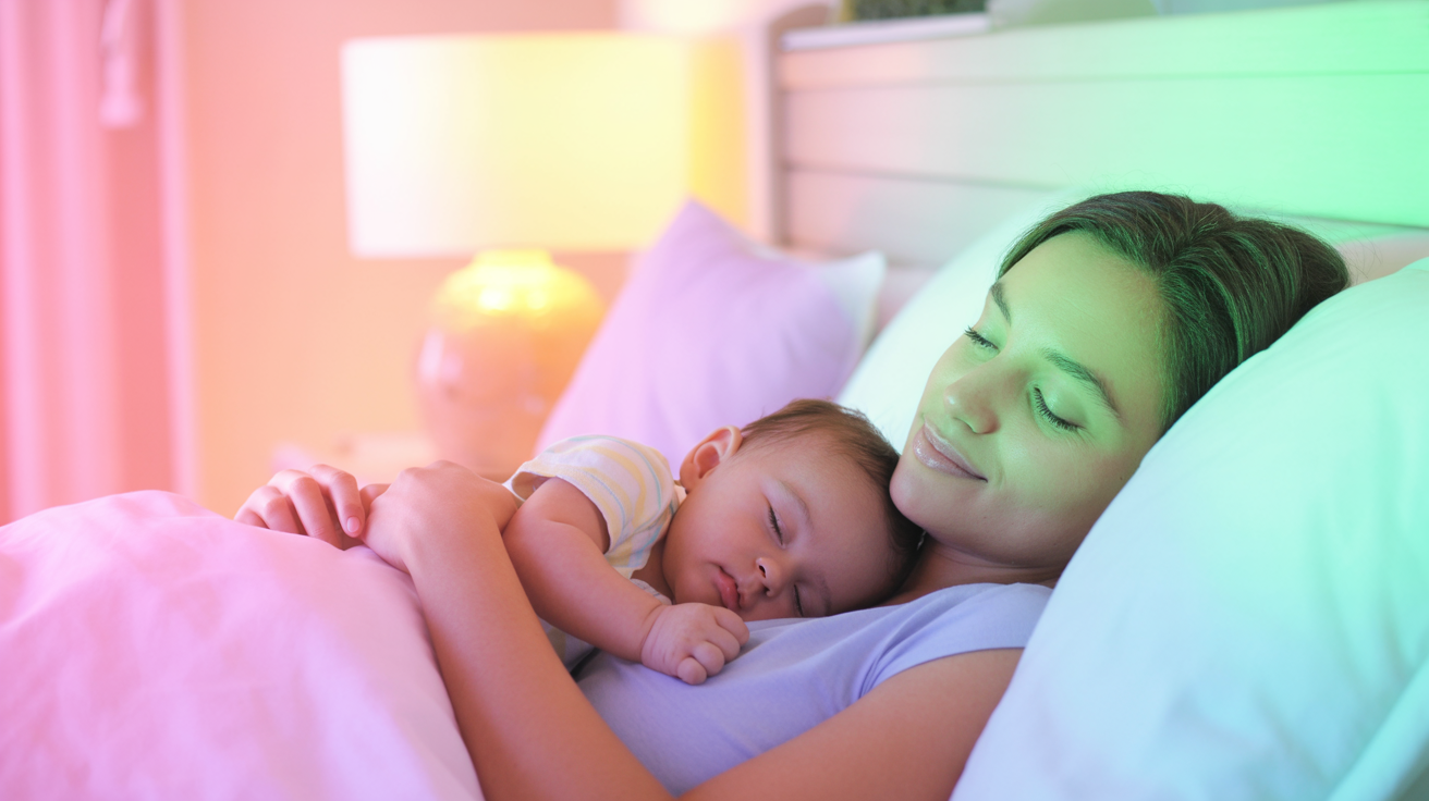 Co-sleeping versus pătuț: siguranța bebelușului și decizia informată