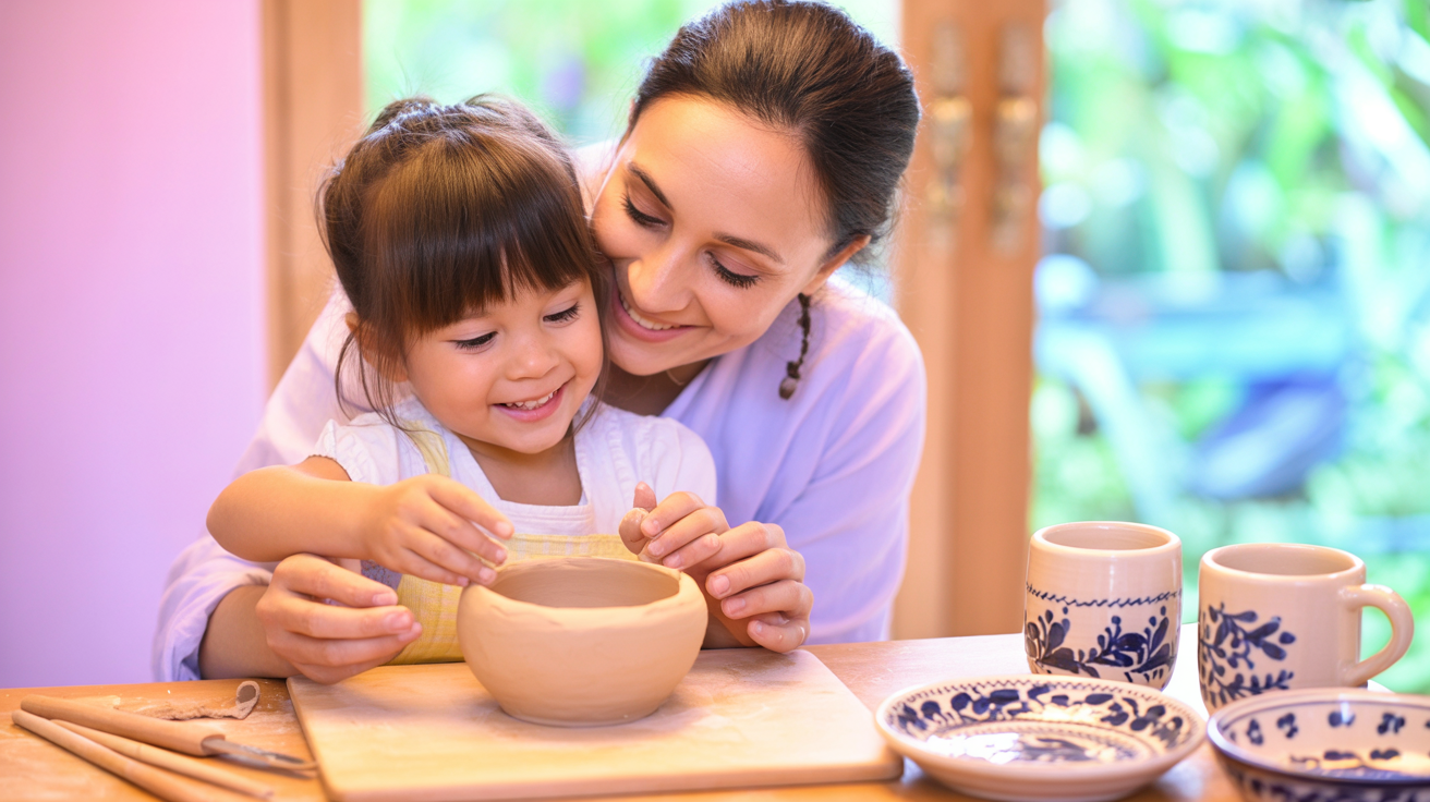 Modelăm tradiția acasă: cum să creăm străchini și căni din lut inspirate de ceramica de Horezu