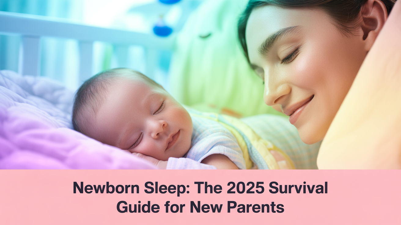 Somnul nou-născutului: Ghidul supraviețuirii pentru părinții noi în 2025