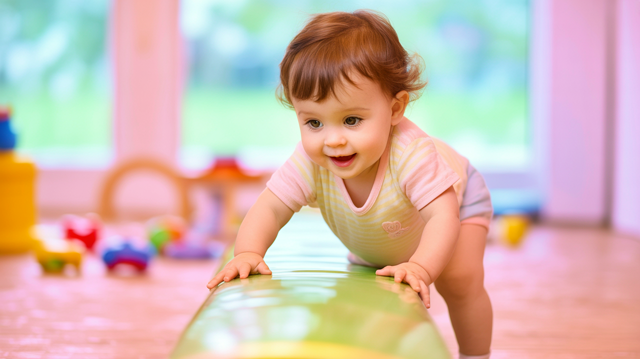 Mersul pe linie dreaptă și echilibru dinamic: Cum îl ajutăm pe micuț să își găsească centrul