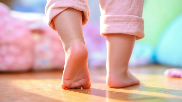 Piciorușe libere sau protejate? Adevărul despre mersul desculț la copii