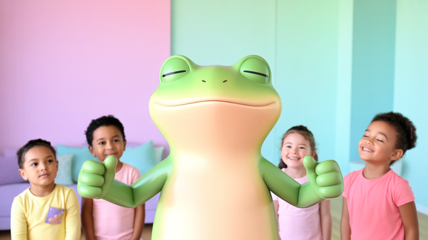 Exercițiul secret al broscuței: Cum să-ți ajuți copilul să elibereze stresul prin tensiune și relaxare musculară